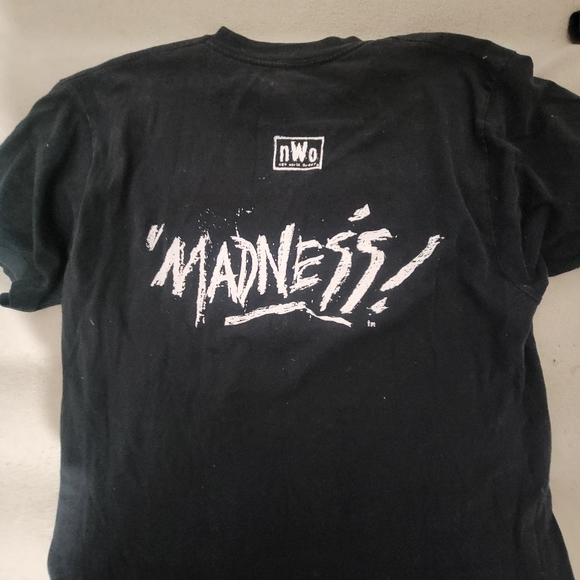 RARE! 1996 MACHO MAN RANDY SAVAGE SINGLE STITCH WCW SHIRT - Picture 2 of 5